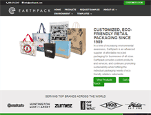 Tablet Screenshot of earthpack.com